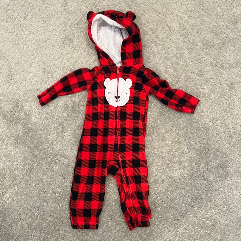 Carters Buffalo Plaid Fleece